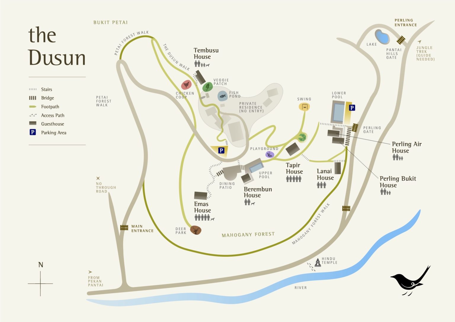Duse Map Map Of The Dusun - The Dusun